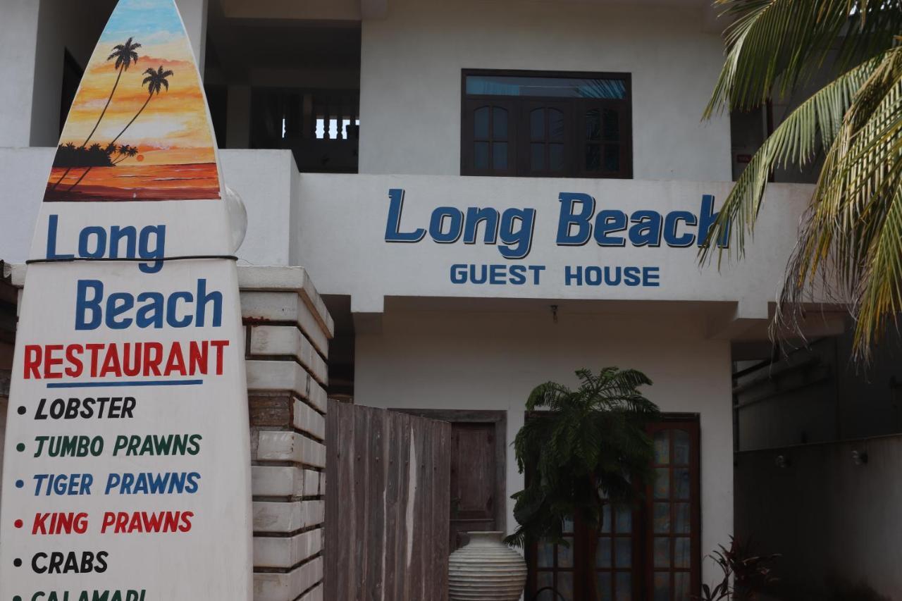 Long Beach Guest House Hikkaduwa Kültér fotó